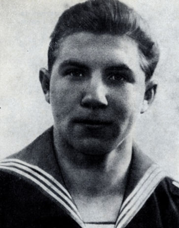 Валерий Попенченко - курсант военно-морского пограничного училища